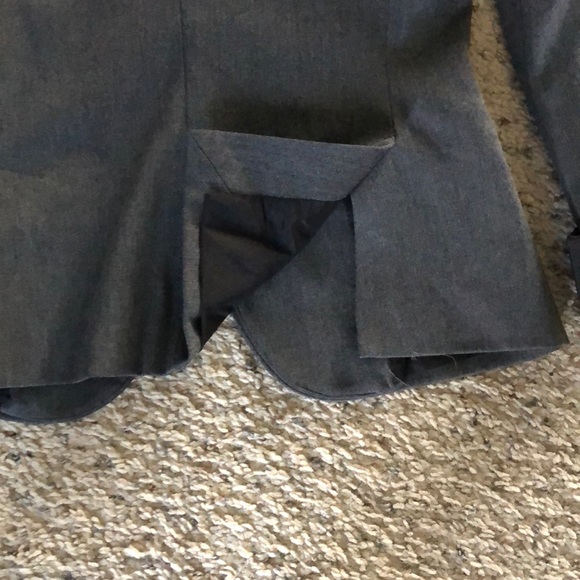 Express Dark Gray Blazer. Size 2 - Picture 6 of 6